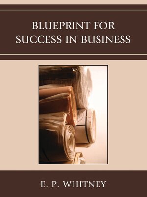 cover image of Blueprint for Success in Business
